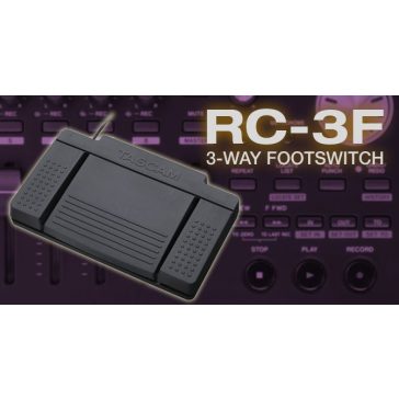 Tascam RC-3F lábpedál (3 pedálos)