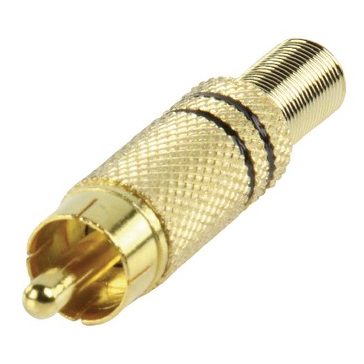 RCA dugó (aranyozott)