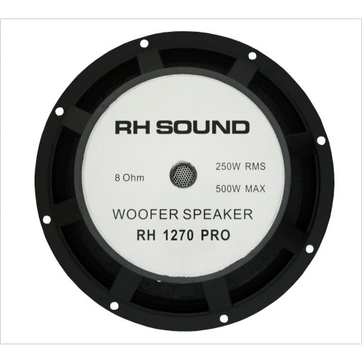 RH Sound RH1270 PRO öntvénykosaras 12"-os mélysugárzó