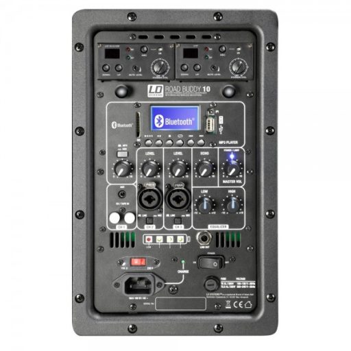 LD Systems RoadBuddy – 10"-os akkus kihangosító URH fejmikrofonnal