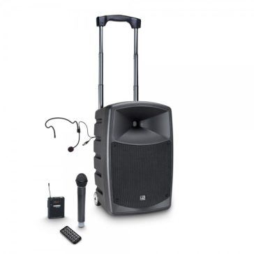   LD Systems RoadBuddy – 10"-os akkus kihangosító fej és kézi URH mikrofonnal