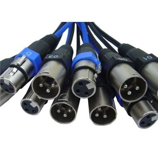 Robust stage box – 20 (16/4) csatornás, 30 m kábellel