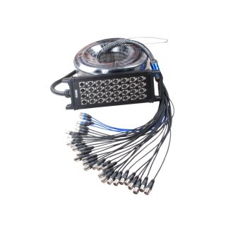 Robust stage box – 32 (28/4) csatornás, 30 m kábellel