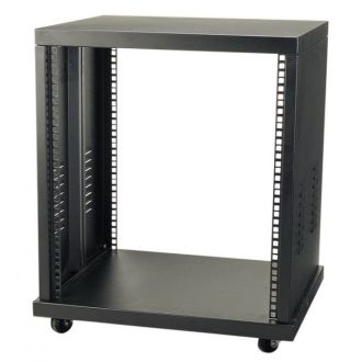 Robust rack keret M12U magas, 500 mm mély, fekete