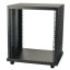 Robust rack keret M12U magas, 500 mm mély, fekete