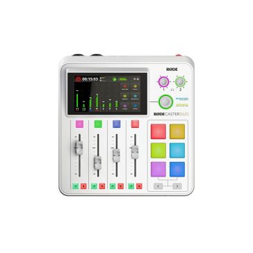   Rode RodeCaster DUO (fehér) podcast és audio produkciós keverő