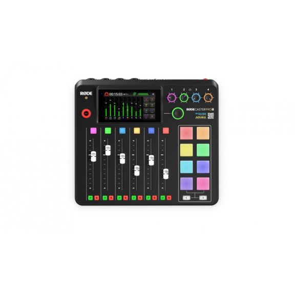 Rode RodeCaster PRO II podcast és audio produkciós keverő Rode RodeCaster PRO II podcast és audio produkciós keverő