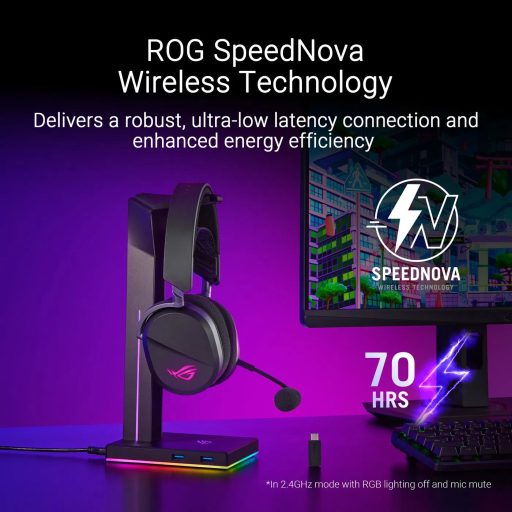 ASUS ROG PELTA gamer mikrofonos fejhallgató