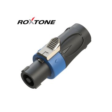 Roxtone RS4F-N Speakon lengő dugó, 4 pólusú