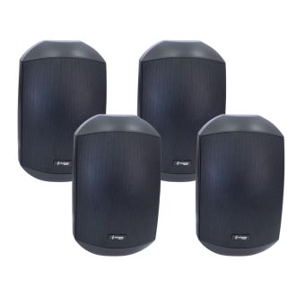   Thunder RWBT-6B Aktív Bluetooth fali hangfal 2 pár, 2x30W, 6,5″ – fekete