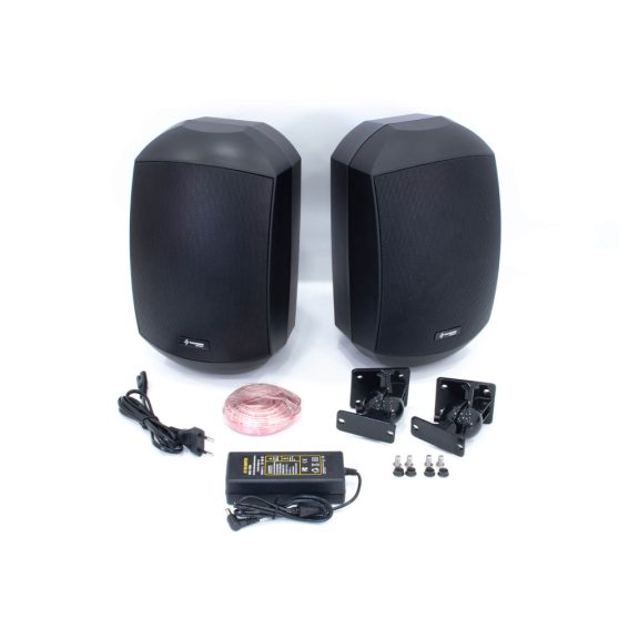 Thunder RWBT-6B Aktív Bluetooth fali hangfal 2 pár, 2x30W, 6,5″ – fekete