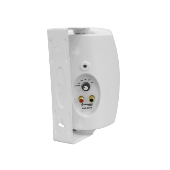 Thunder RWS-4W Fali hangfal 4″, 20/80W, 8 Ohm/100V, IP54 – fehér