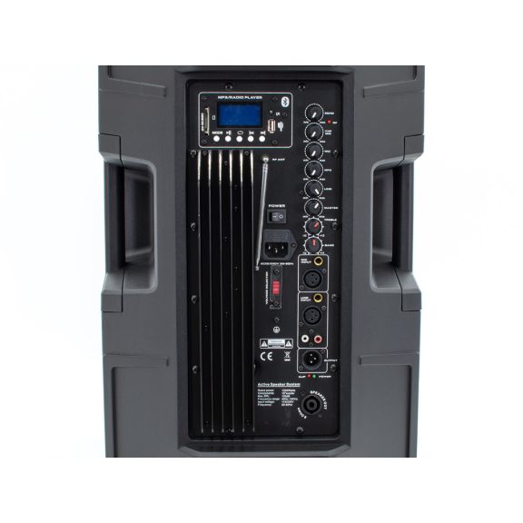 Thunder RXA-15BT 600/1200W (15″) aktív hangfal (MP3 + Bluetooth + FM) + Mikrofon Thunder RXA-15BT 600/1200W (15″) aktív hangfal (MP3 + Bluetooth + FM) + Mikrofon