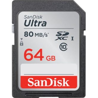 Sandisk 64GB ULTRA SDXC Class 10 UHS-I memóriakártya