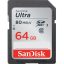 Sandisk 64GB ULTRA SDXC Class 10 UHS-I memóriakártya