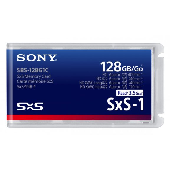 Sony SBS-128G1C SxS memória kártya Sony SBS-128G1C SxS memória kártya