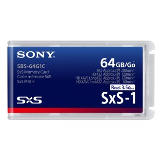 Sony SBS-64G1C SxS memória kártya