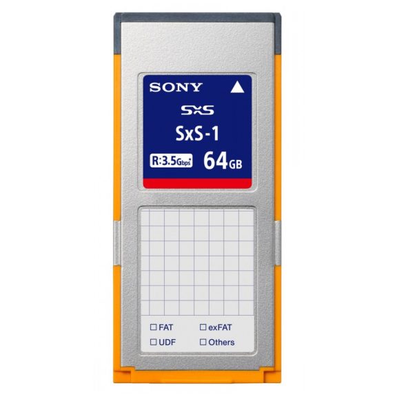 Sony SBS-64G1C SxS memória kártya