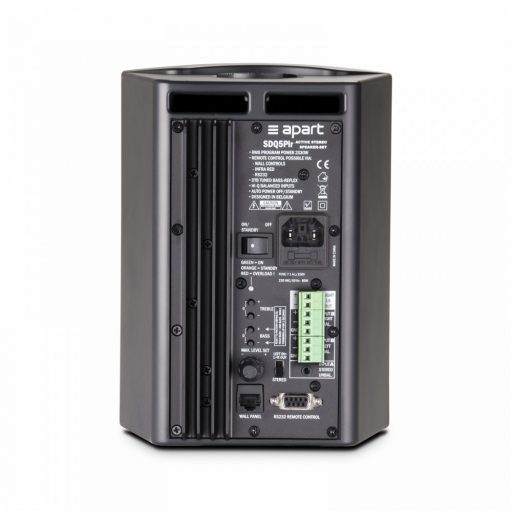 Biamp SDQ5PIR-BL aktív távirányítható hangfalpár 2x30W (fekete)