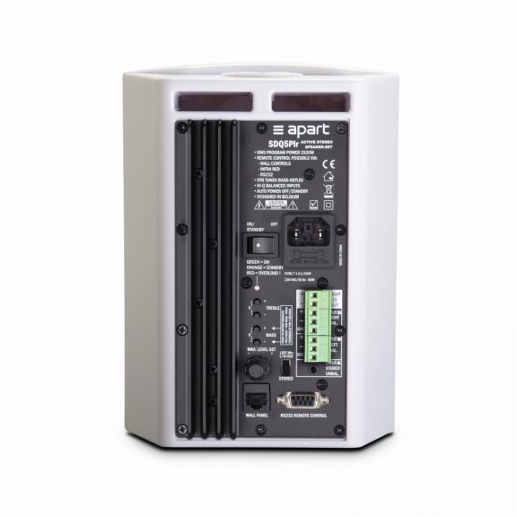 Biamp SDQ5PIR-W aktív távirányítható hangfalpár 2x30W (fehér)