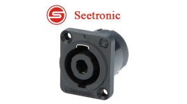 Seetronic SL4MP Speakon aljzat, 4 pólusú, beépíthető