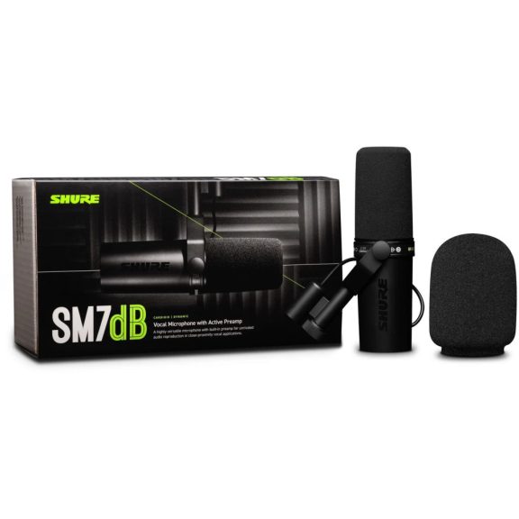Shure SM7dB dinamikus stúdió mikrofon