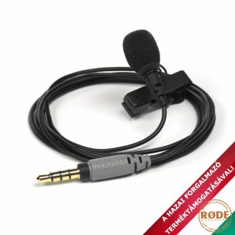   RODE SMARTLAV+ csiptetős mikrofon IPHONE, IPAD készülékekhez és okostelefonokhoz