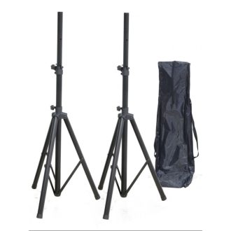 Tempo SPS280 acél hangfalállvány pár hordtáskával