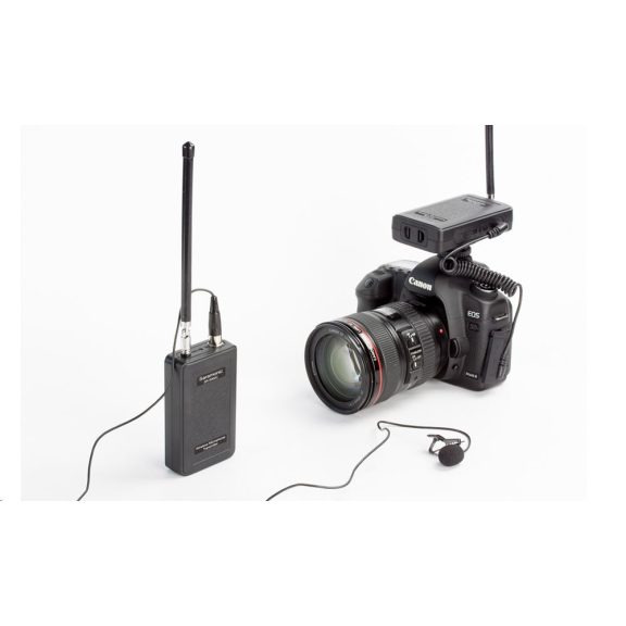 Saramonic WM-4C csíptetős mikrofon szett kamera vevővel VHF