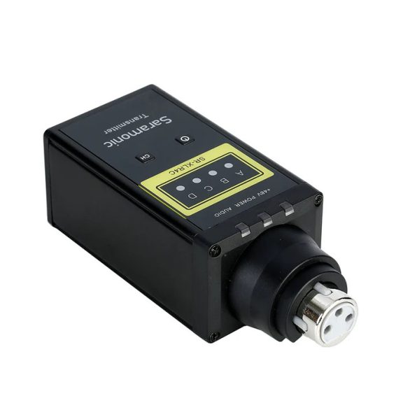 Saramonic XLR4C Saramonic Plug-on adó WM4C VHF vezetéknélküli rendszerhez +48V fantomtáppal Saramonic XLR4C Saramonic Plug-on adó WM4C VHF vezetéknélküli rendszerhez +48V fantomtáppal