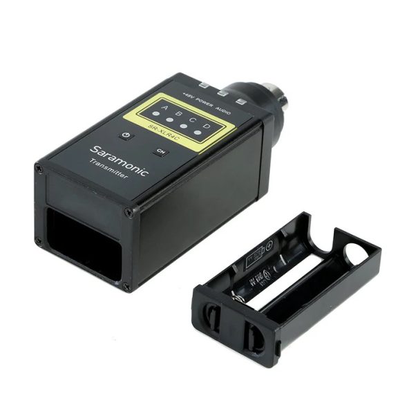 Saramonic XLR4C Saramonic Plug-on adó WM4C VHF vezetéknélküli rendszerhez +48V fantomtáppal Saramonic XLR4C Saramonic Plug-on adó WM4C VHF vezetéknélküli rendszerhez +48V fantomtáppal