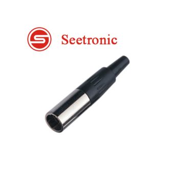 Seetronic ST102 Mini XLR lengő papa csatlakozó, 3 pólusú