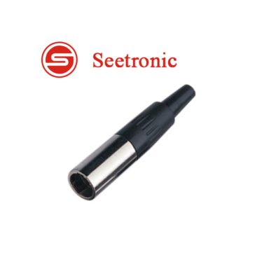 Seetronic ST102 Mini XLR lengő papa csatlakozó, 3 pólusú