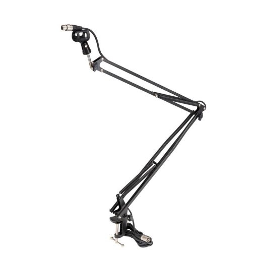 Soundsation ST-100M asztali mikrofon állvány beépített XLR kábellel