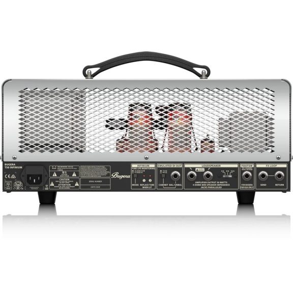 Bugera T50 INFINIUM csöves gitár erősítő fej 50W, 2 csat.