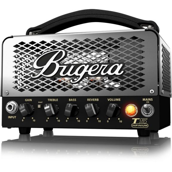 Bugera T5 INFINIUM csöves gitár erősítő fej 5W Bugera T5 INFINIUM csöves gitár erősítő fej 5W
