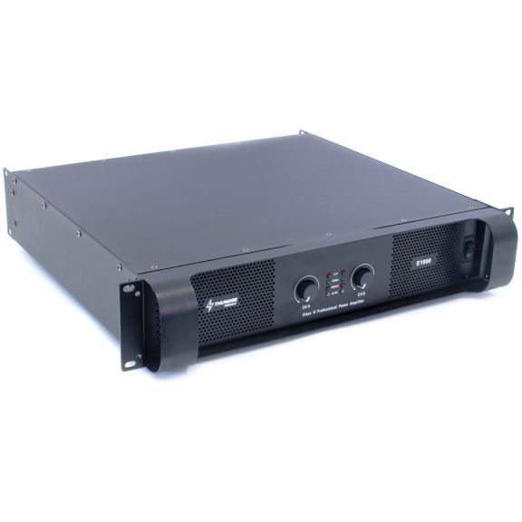 Thunder E1000 Végfok erősítő 2x150W Bridge: 1x800W Thunder E1000 Végfok erősítő 2x150W Bridge: 1x800W