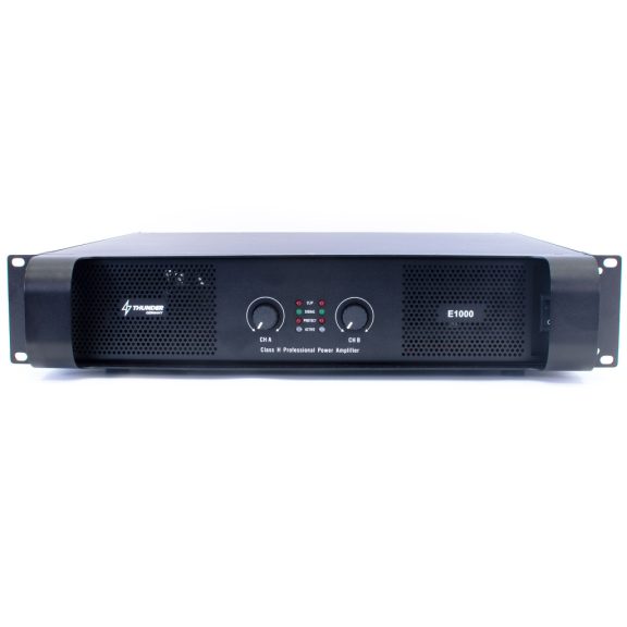 Thunder E1000 Végfok erősítő 2x150W Bridge: 1x800W Thunder E1000 Végfok erősítő 2x150W Bridge: 1x800W