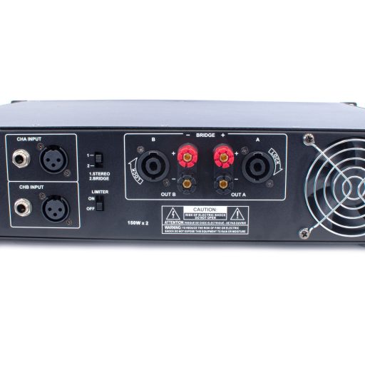 Thunder E1000 Végfok erősítő 2x150W Bridge: 1x800W