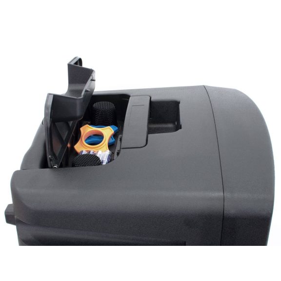 Thunder HLR-12 (12″) 800W akkumulátoros hordozható hangfal (2xMik + MP3 + TWS Bluetooth)