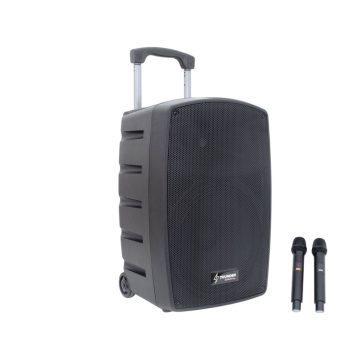   Thunder HLR-15 (15″) 1000W akkumulátoros hordozható hangfal (2xMik + MP3 + TWS Bluetooth)