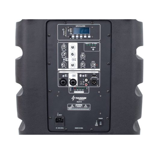 Thunder HLR-15 (15″) 1000W akkumulátoros hordozható hangfal (2xMik + MP3 + TWS Bluetooth)