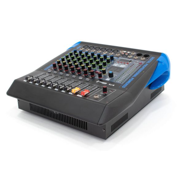 Thunder KJ-8 2x700W, 8 csatornás keverőerősítő + Bluetooth + Effekt Thunder KJ-8 2x700W, 8 csatornás keverőerősítő + Bluetooth + Effekt
