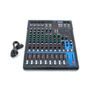   Thunder MG12XU-USB 12 csatornás zenekari keverő, USB, Bluetooth + Effekt