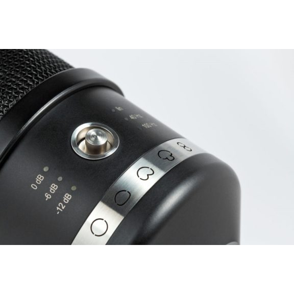 Neumann TLM 107-BK nagymembrános mikrofon (fekete)