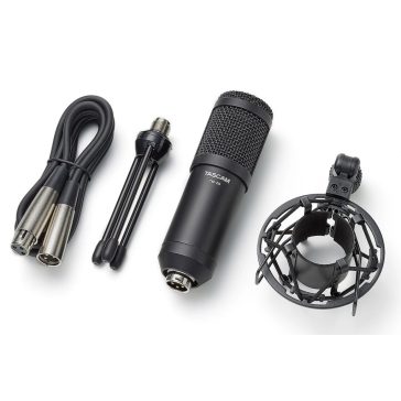 Tascam TM-70 dinamikus podcast mikrofon szett
