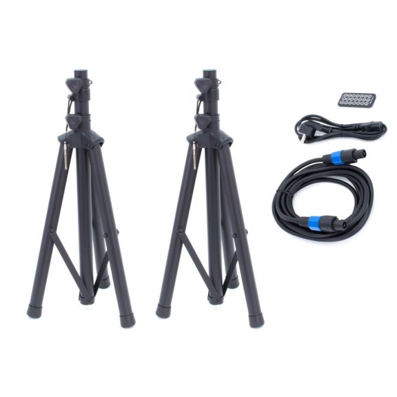 Thunder TMX-10 SET 350/700W aktív hangfalszett + ÁLLVÁNY (MP3 + Bluetooth + FM)