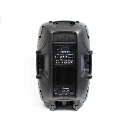 Thunder TMX-15 SET 700/1400W (15″) aktív hangfalszett + ÁLLVÁNY (MP3 + Bluetooth + FM)