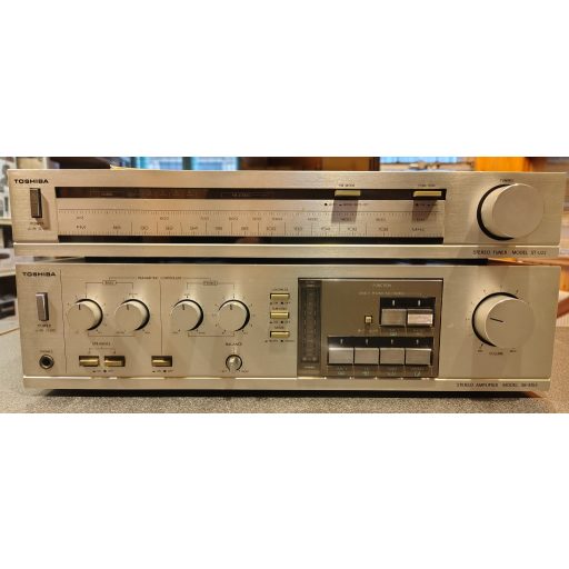 Toshiba erősítő + rádió tuner és lemezjátszó egyben eladó