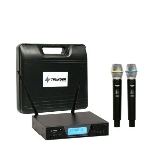   Thunder U-2008 2ND UHF rádiós mikrofon (2 db KÉZI mikrofon) + Koffer